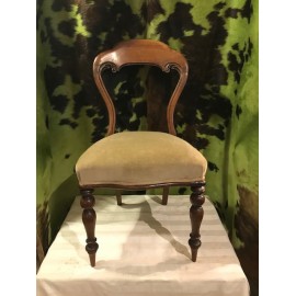 Stuhl Barock gepolstert