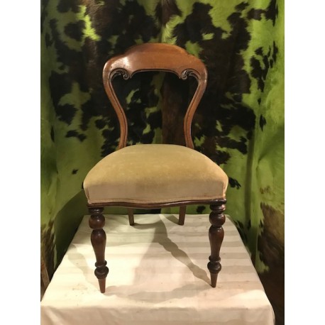 Stuhl Barock gepolstert
