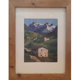"Frühling in Tirol" Druck Alfons Walde